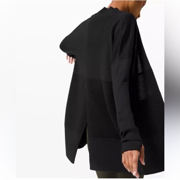 Lululemon Sit in Lotus Wrap Wool Cardigan - Picture 2 of 10